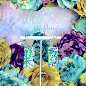 90s Inspired Dangle Earrings